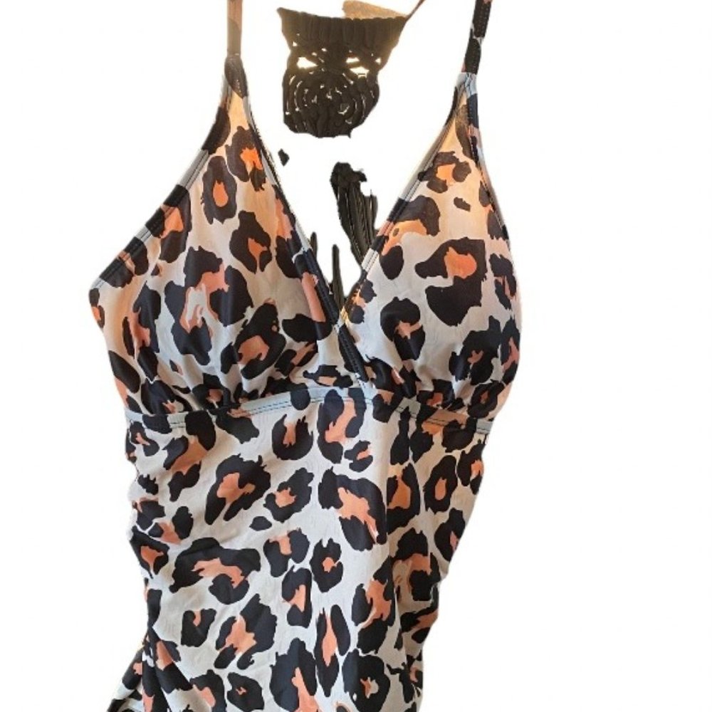 leopard print Tankini